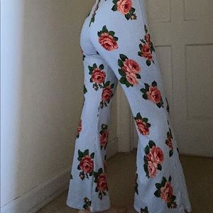 stretchy flare pants